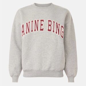 Anine Bing Gray Spencer Sweater